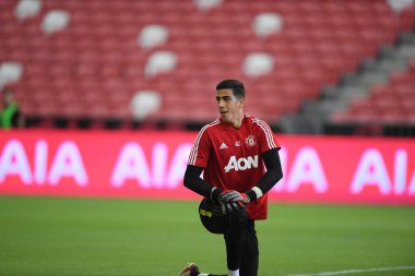 Kallang-singapore-19jul2019:Joel pereira #40 mancheste oyuncusu