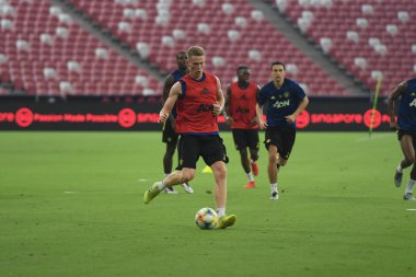 Kallang-singapore-19jul2019:Scott mactominay #39 manch oyuncusu