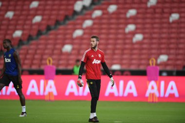Kallang-singapore-19jul2019:David de gea #1 manchester oyuncusu
