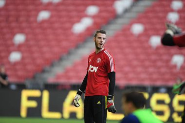Kallang-singapore-19jul2019:David de gea #1 manchester oyuncusu
