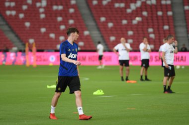 Kallang-singapore-19jul2019:James garner mancheste #37 oyuncusu