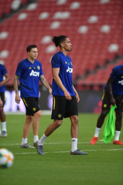 Kallang-singapore-19jul2019:Chris manches #12 oyuncu küçük