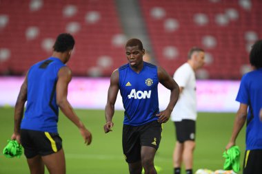 Kallang-singapore-19jul2019:Paul pogba #6 manchester u oyuncusu