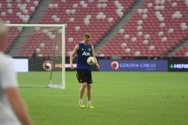 Kallang-singapore-19jul2019:Scott mactominay #39 manch oyuncusu