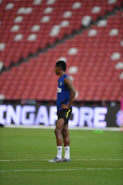 Kallang-singapore-19jul2019:Marcus rashford manche #10 oyuncusu