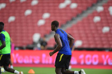 Kallang-singapore-19jul2019:Paul pogba #6 manchester u oyuncusu