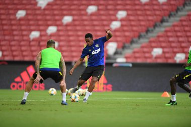 Kallang-singapore-19jul2019:Anthony martial #11 manche oyuncusu