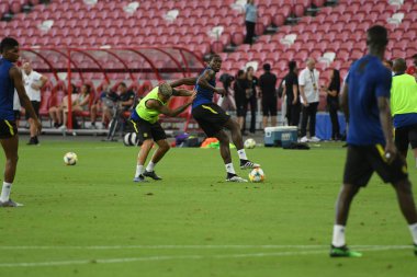 Kallang-singapore-19jul2019:Paul pogba #6 manchester u oyuncusu