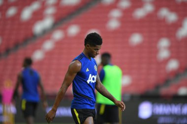 Kallang-singapore-19jul2019:Marcus rashford manche #10 oyuncusu