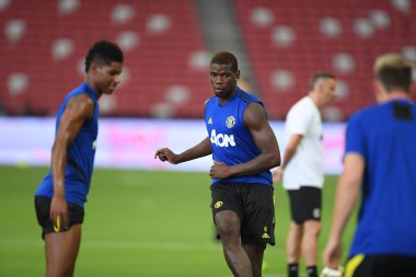 Kallang-singapore-19jul2019:Paul pogba #6 manchester u oyuncusu