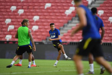 Kallang-singapore-19jul2019:Manchester Mason greenwood oyuncu