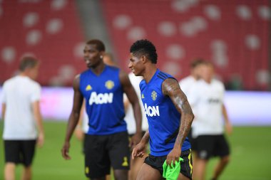 Kallang-singapore-19jul2019:Marcus rashford manche #10 oyuncusu