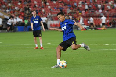 Kallang-singapore-19jul2019:Mason greenwood manche #26 oyuncusu