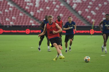 Kallang-singapore-19jul2019:Scott mactominay #39 manch oyuncusu