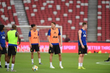 Kallang-singapore-19jul2019:Nemanja matic #31 manchest oyuncusu