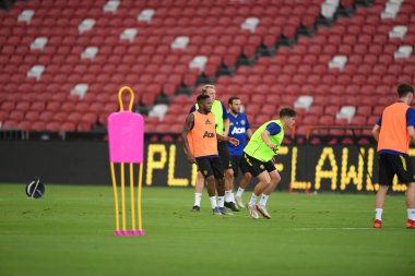 Kallang-singapore-19jul2019:Fred #17 manchester united oyuncusu