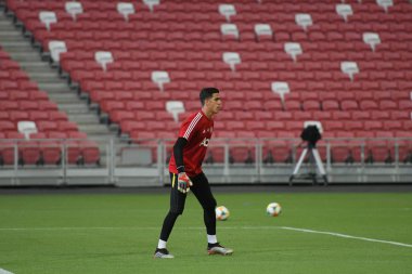 Kallang-singapore-19jul2019:Joel pereira #40 mancheste oyuncusu
