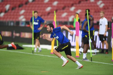 Kallang-singapore-19jul2019:Juan mata manchester un oyuncusu #8