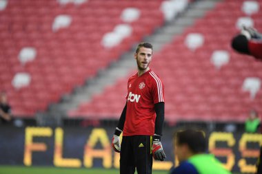 Kallang-singapore-19jul2019:David de gea #1 manchester oyuncusu