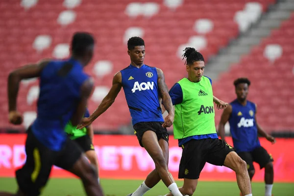 Kallang-singapore-19jul2019:Marcus rashford manche #10 oyuncusu