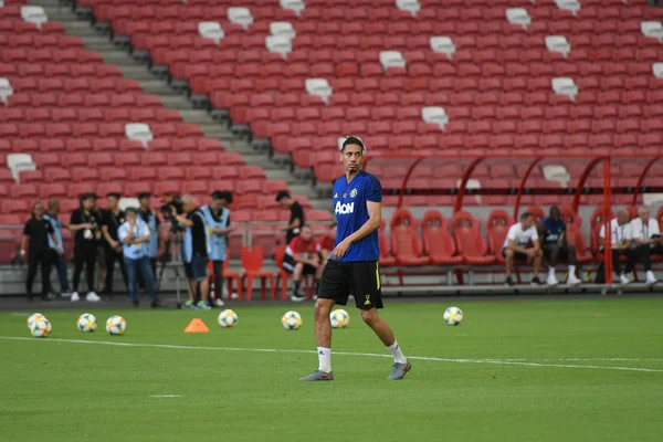 Kallang-Singapore-19jul2019: Chris Smalling #12 speler van manches — Stockfoto