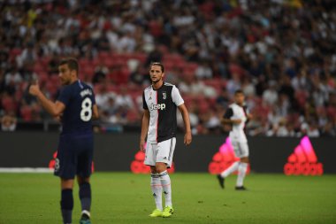 Kallang-singapore-21jul2019: Juventus 'un oyuncusu 