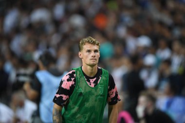 Kallang-singapore-21jul2019: Juventus 'un oyuncusu 