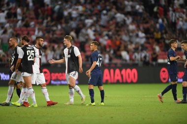Kallang-singapore-21jul2019: De Sciglio # 2 Juventus oyuncusu 