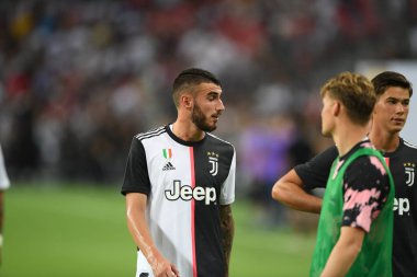 Kallang-singapore-21jul2019: Juventus 'un oyuncusu 