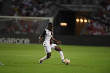 Kallang-singapore-21jul2019: Juventus 'un oyuncusu 
