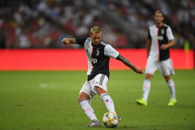 Kallang-singapore-21jul2019: Juventus 'un oyuncusu 