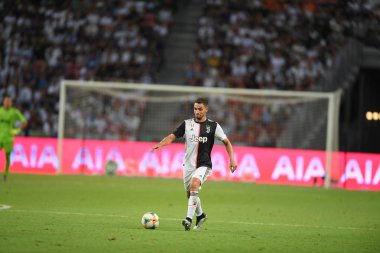 Kallang-singapore-21jul2019: Juventus 'un oyuncusu 