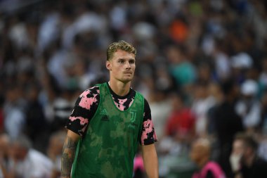 Kallang-singapore-21jul2019: Juventus 'un oyuncusu 