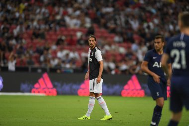 Kallang-singapore-21jul2019: Juventus 'un oyuncusu 