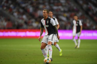 Kallang-singapore-21jul2019: Juventus 'un oyuncusu 