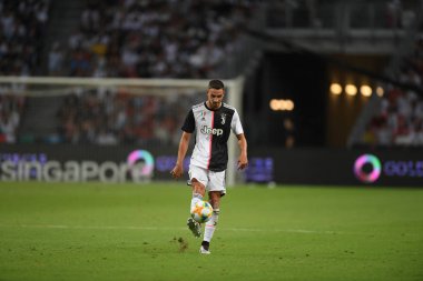 Kallang-singapore-21jul2019: Juventus 'un oyuncusu 