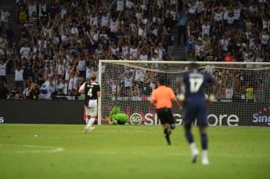 Kallang-singapore-21jul2019: Szczesny # 1 Juventus oyuncusu