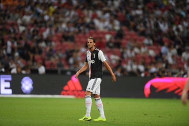Kallang-singapore-21jul2019: Juventus 'un oyuncusu 