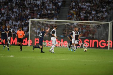 Kallang-singapore-21jul2019: Juventus 'un oyuncusu 