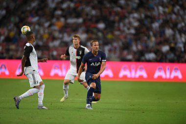 Kallang-singapore-21jul2019: Harry Kane # 10 Tottenham oyuncusu