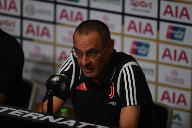 Kallang-singapore-21jul2019: Maurizio Sarri Juventus p.