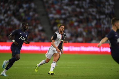 Kallang-singapore-21jul2019: Juventus 'un oyuncusu 