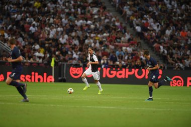 Kallang-singapore-21jul2019: Juventus 'un oyuncusu 