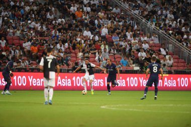 Kallang-singapore-21jul2019: Juventus 'un oyuncusu 