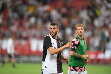 Kallang-singapore-21-jul2019: Juventus soğutma molası