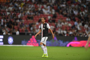 Kallang-singapore-21jul2019: Juventus 'un oyuncusu 