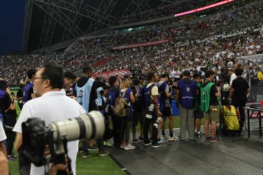 Kallang-singapore-21jul2019: Ic201 sırasındaki fotoğrafçı