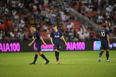 Kallang-Singapur-21 Ocak 2019: Jack Roles # 55 Tottenham oyuncusu