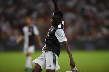 Kallang-singapore-21jul2019: Juventus 'un oyuncusu 