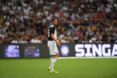 Kallang-singapore-21jul2019: Juventus 'un oyuncusu 